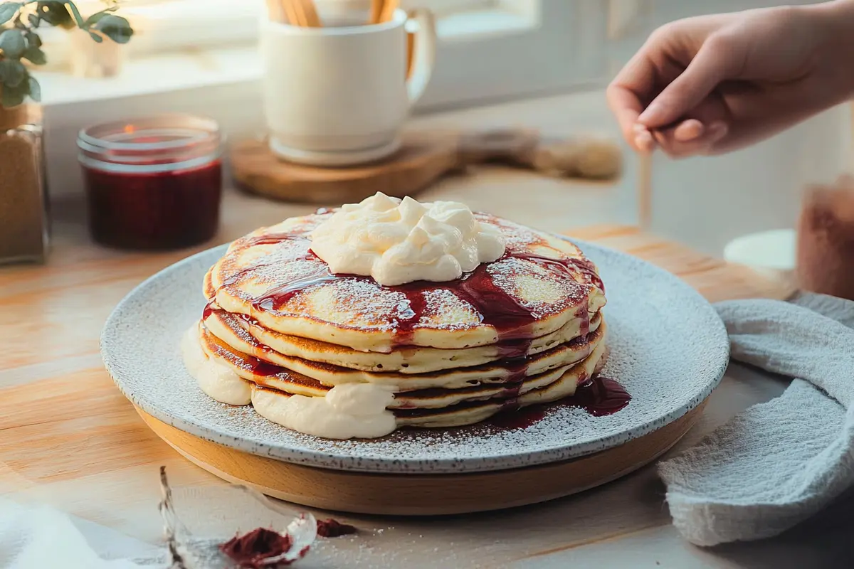 What can you add to pancake mix for more flavor: a variety of toppings and additions.